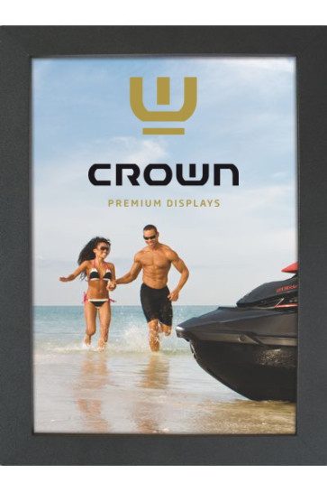 Crown Snap Frame 33 mm (G), A0, sort