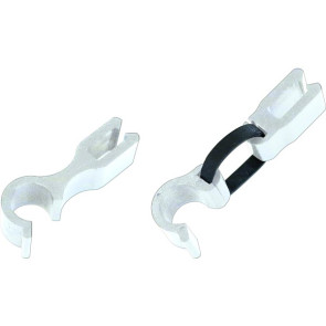 CROWN TRUSS, Bottom clip - White